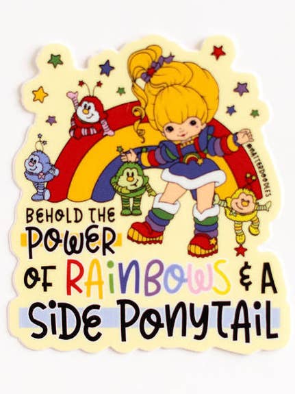 Se regnbågens kraft + en sidoponny regnbågsstav för wholesale av NatterDoodle