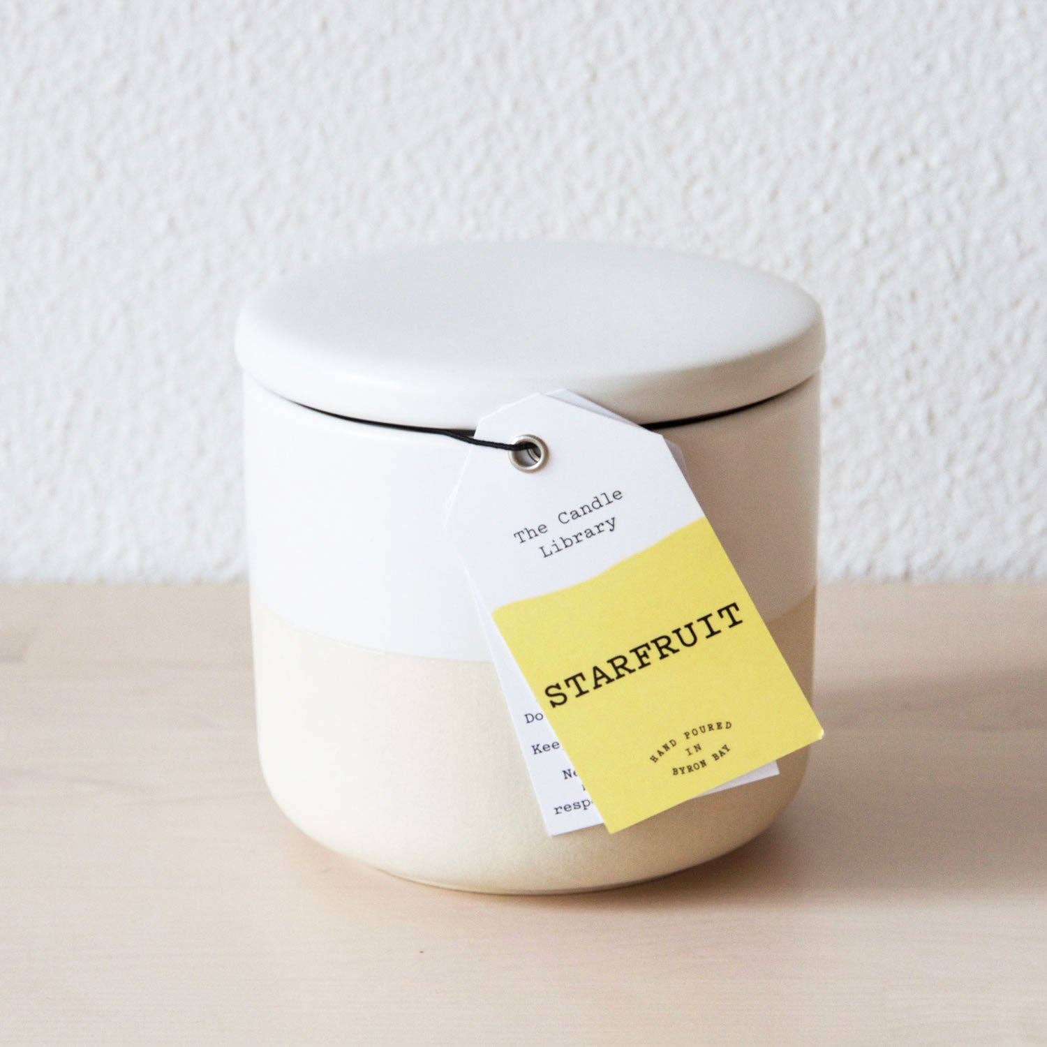 The Candle Library - Wholesale Jar/filled candle - Starfruit1