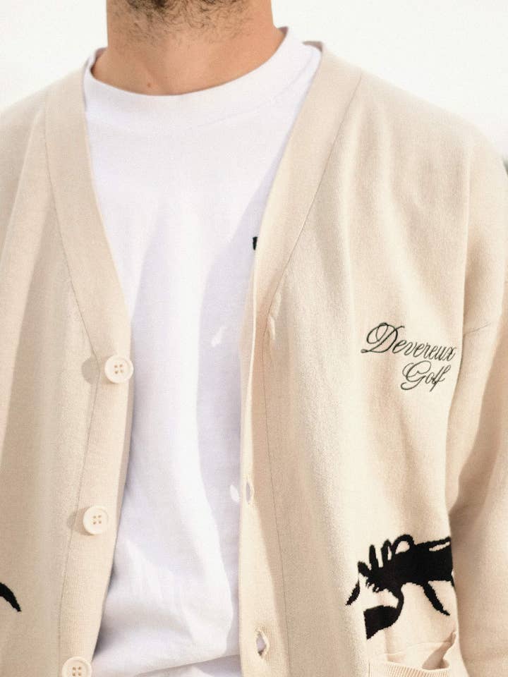 Scorpion Cardigan - Oat for wholesale on Faire8