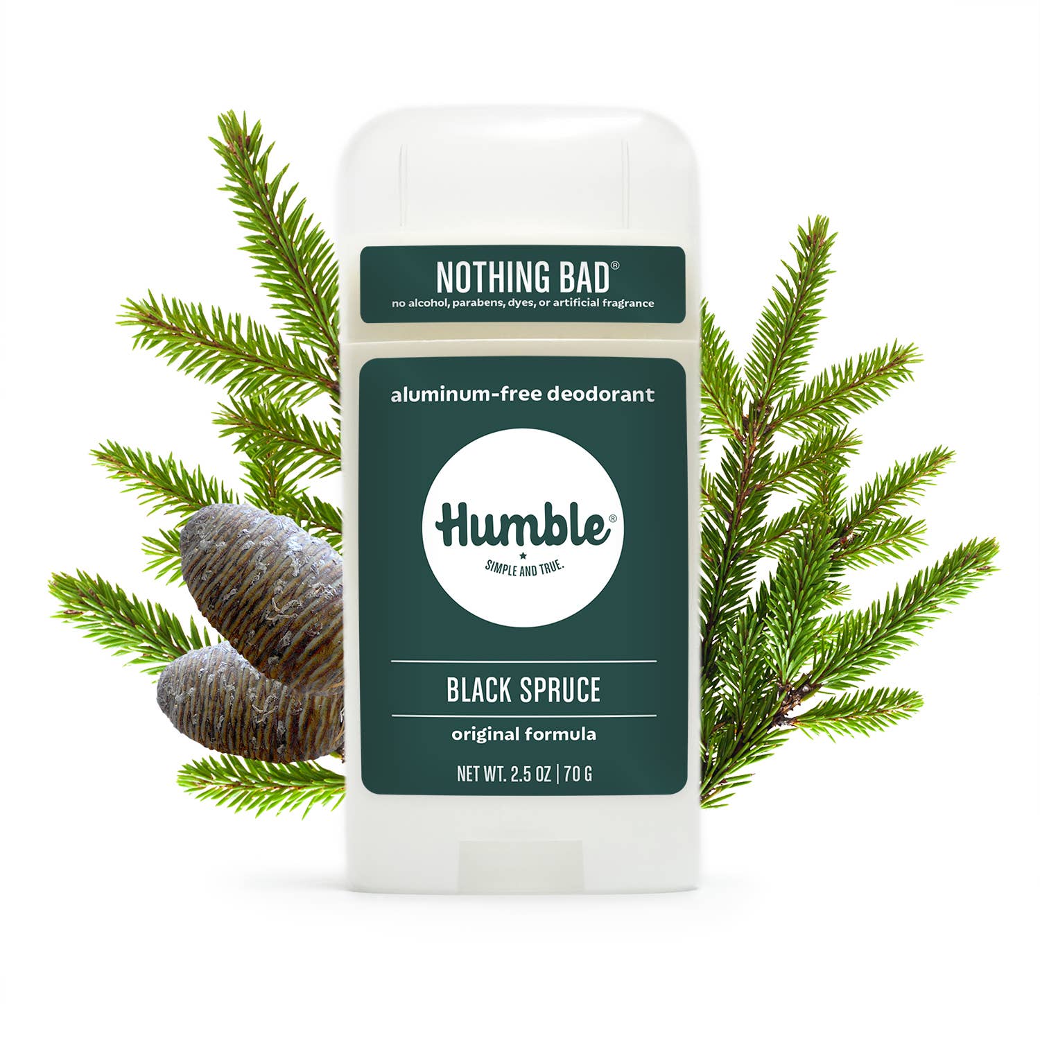 Humble Brands, Inc. - Wholesale Deodorant - Unisex - Black Spruce Original Deodorant