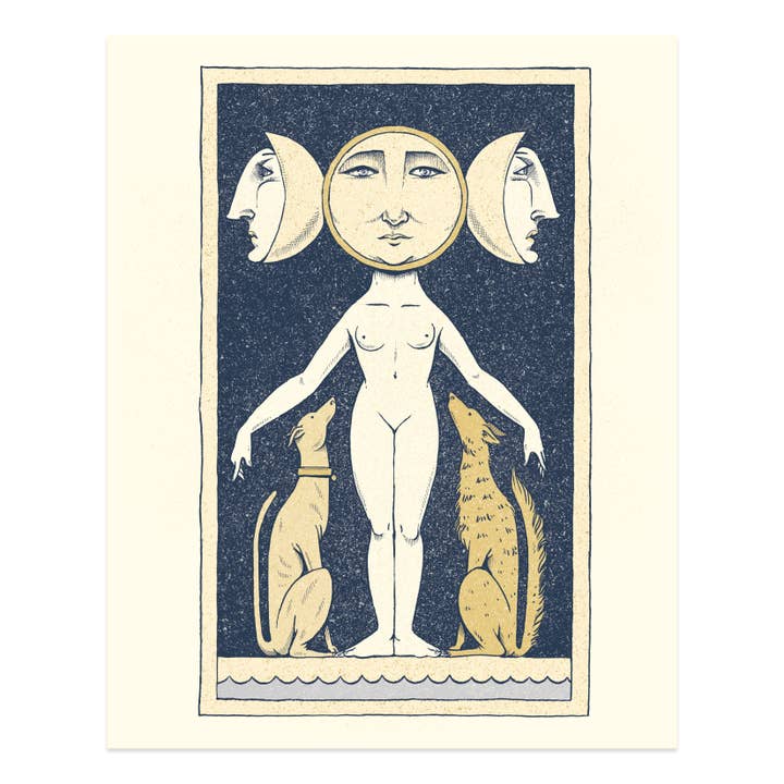 Imprimé Luna pour la vente par Studio Vermilio