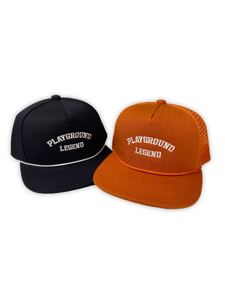 Kids Snapback Rope Hat - "Playground Legend" for wholesale by Short Stack Goods