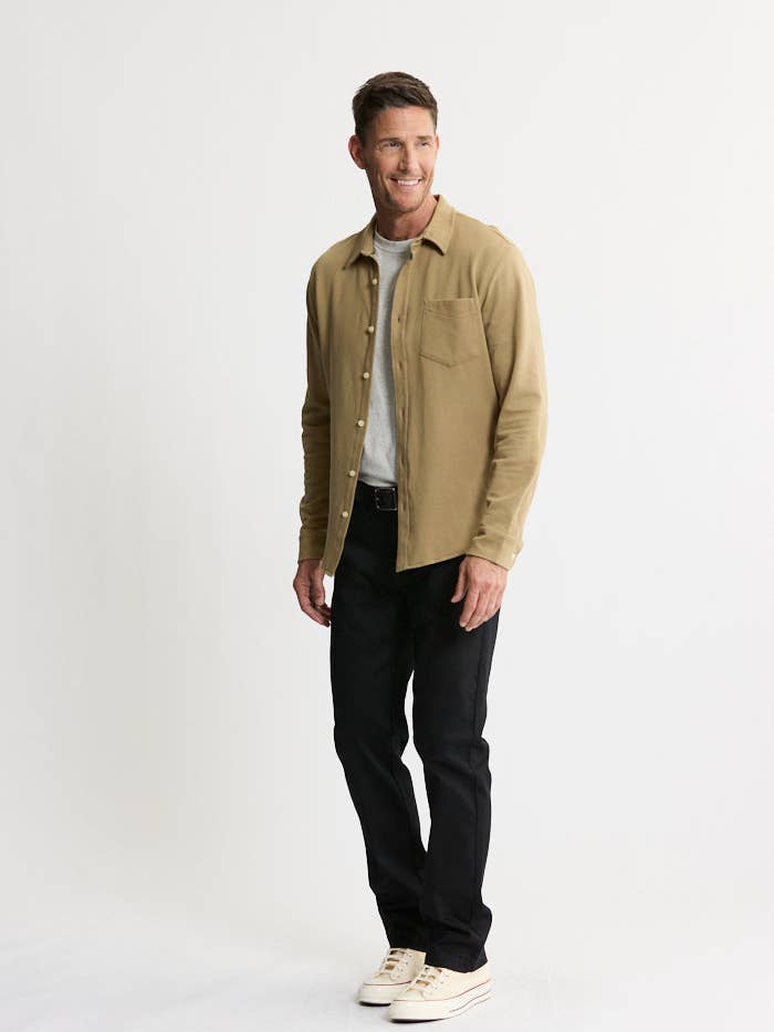 JACHS NY - Wholesale Button Down Shirt - Men's - Manor Long Sleeve Cotton Double Face Shirt8