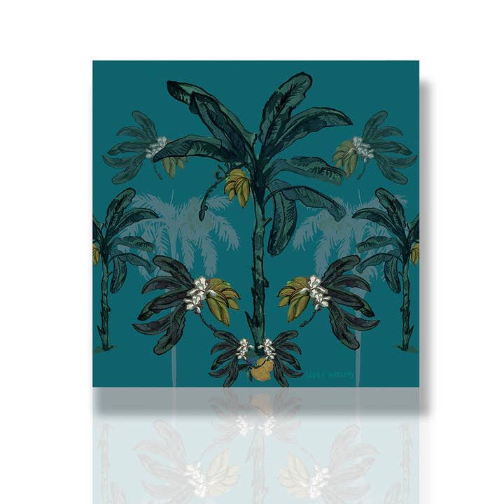 Banana Bungalow Canvas Print for wholesale by Libby Watkins