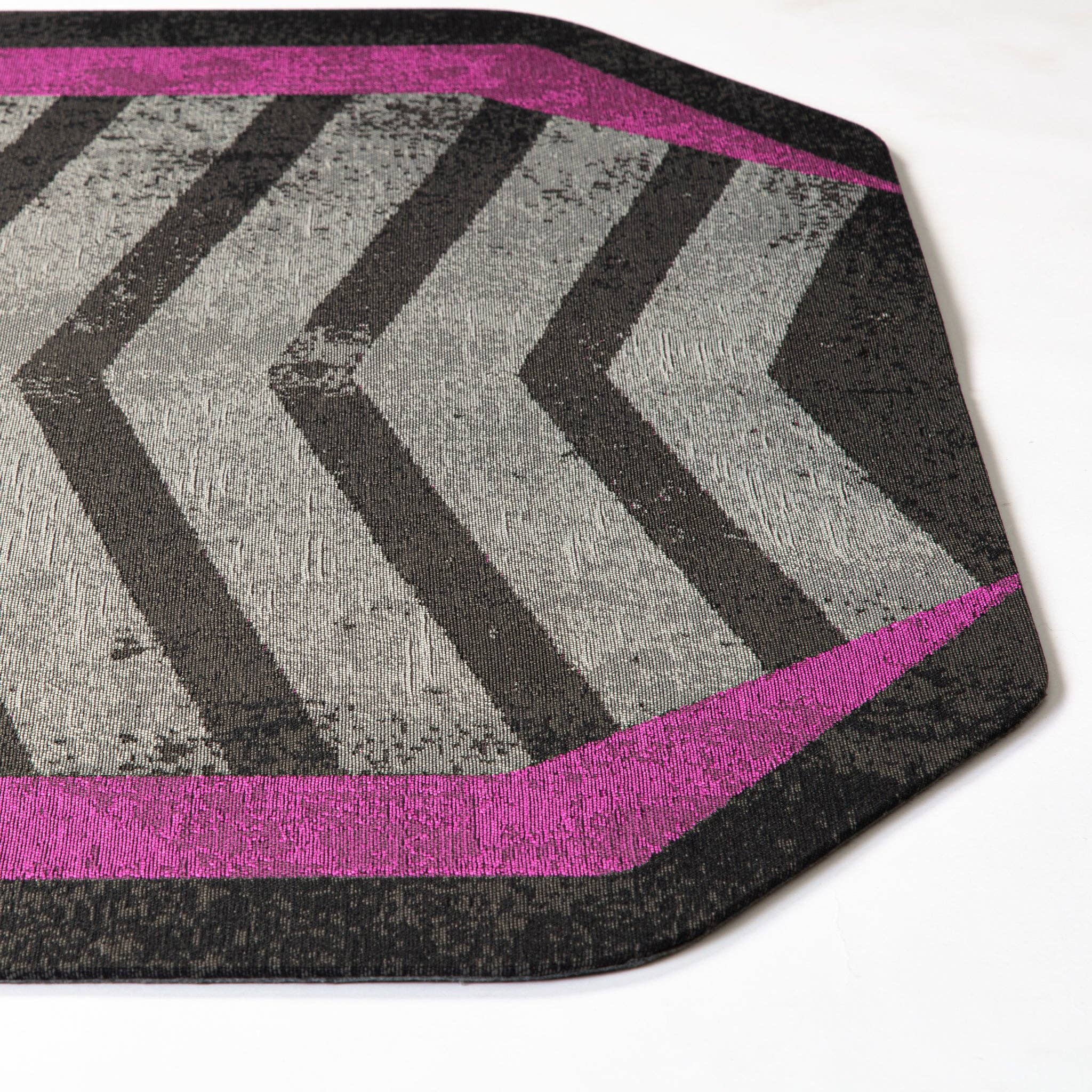 Anji Mountain - Wholesale Floor Mat - Prizm Purple Gaming Rug'd Chair Mat™4