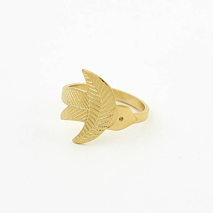 Ombre Claire - Wholesale Band/Stacked Ring - Bague . HIRONDELLE VERMEIL .1