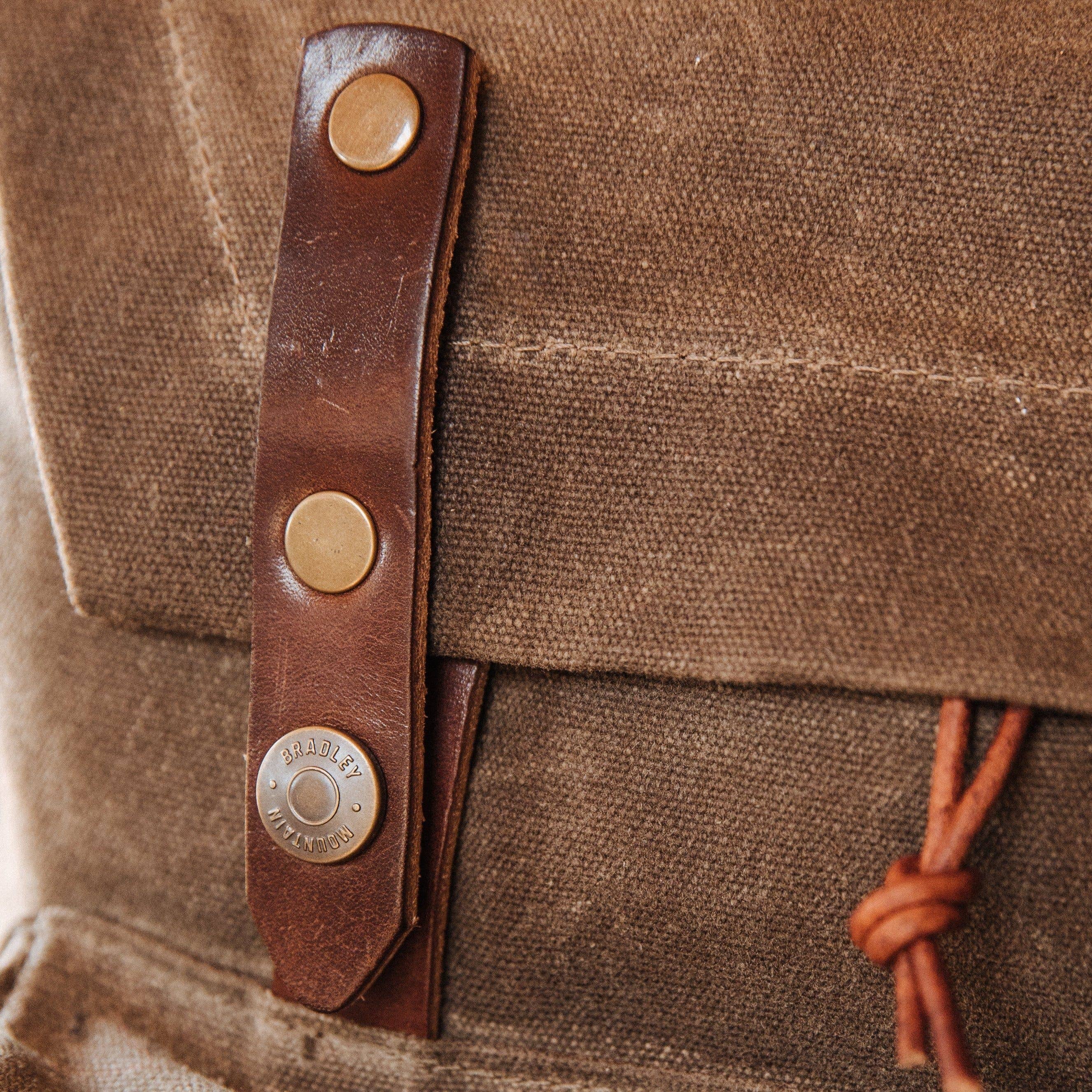 Bradley Mountain - Wholesale Backpack - Unisex - Muir Pack - Waxed Canvas Backpack8