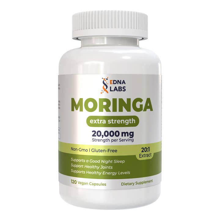 EDNA LABS Moringa Capsules – 1000 mg, 60 porties voor wholesale door eDNA LABS