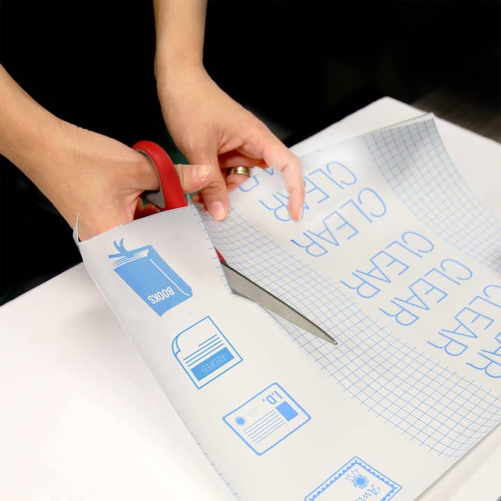 Innovarix - Wholesale Book cover - Bazic Clear Book Cover Self Adhesive - 17.5" X 54" (1.50yd)2