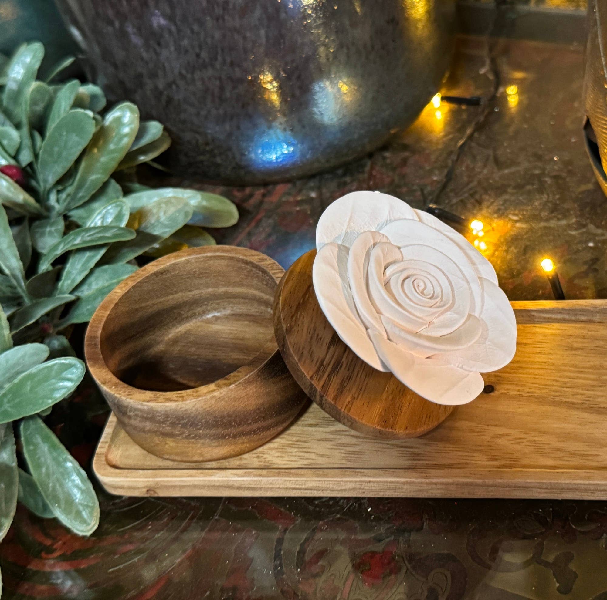 Anoq - Wholesale Jewelry Box/Organizer - Jewelry box fragrance diffuser, tray set and wooden box5