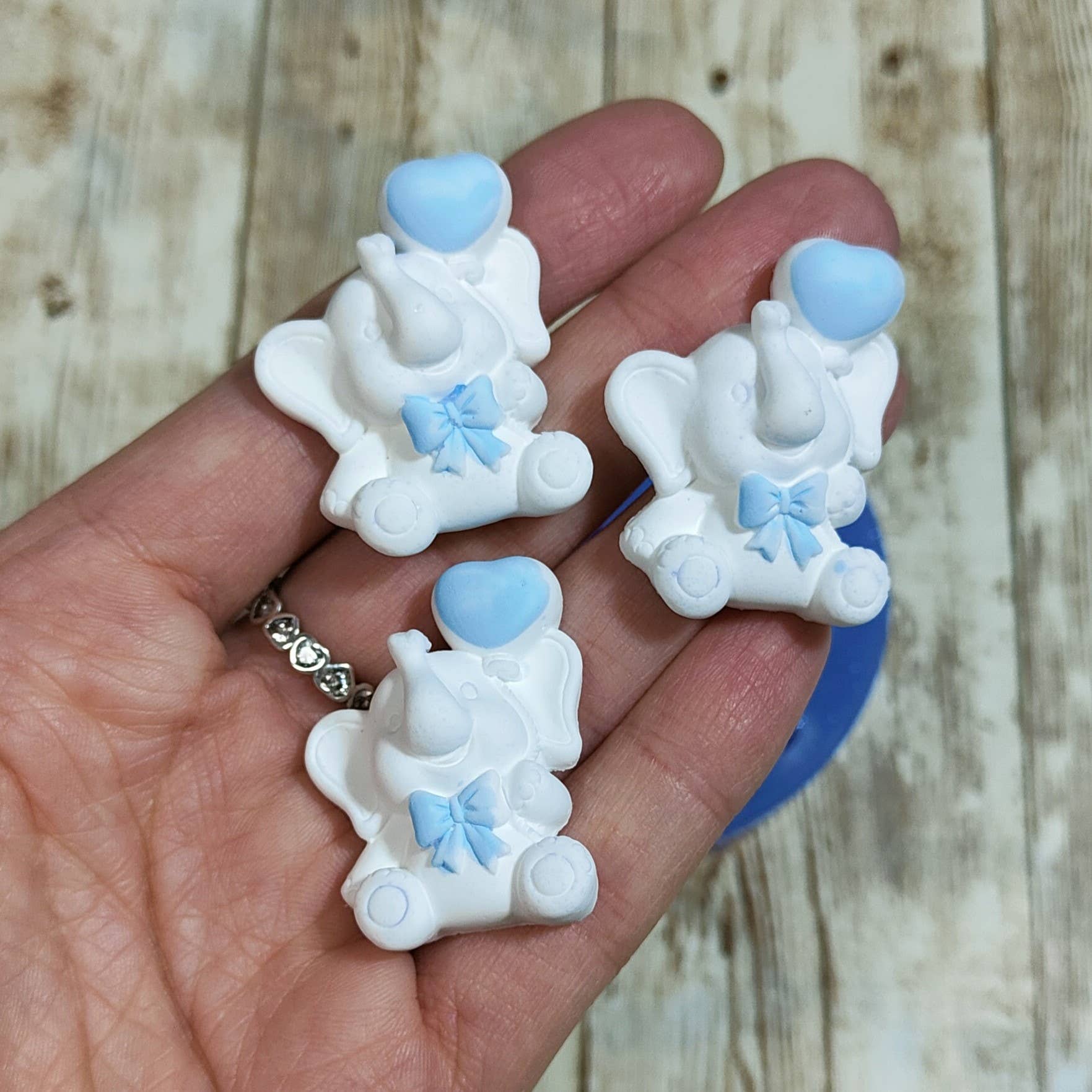 Serena Creazione di Serena Stampone - Wholesale DIY Craft Kit - Elephant Balloon Mold 3pcs 3cm in silicone for resin3