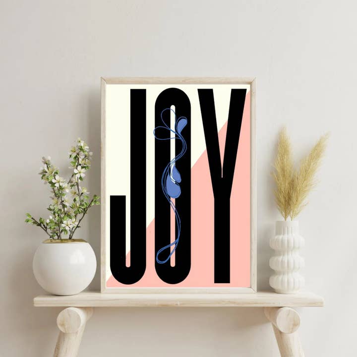 Joy Pods Poster for wholesale by Maximova Creative