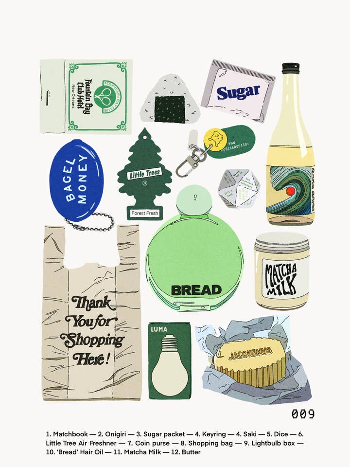 Trinket Stickerblad – Corner Store Finds Edition California Stickerblad – Iconische LA Bezienswaardigheden & West Coast Journal Stickers voor wholesale door inviting affairs paperie