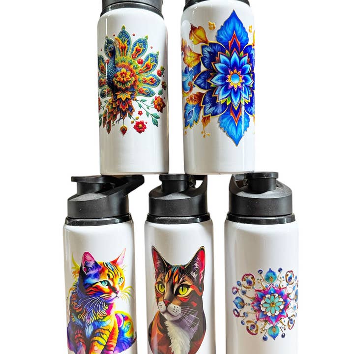 Vandflasker med forskellige designs for engroshandel hos Natto USA