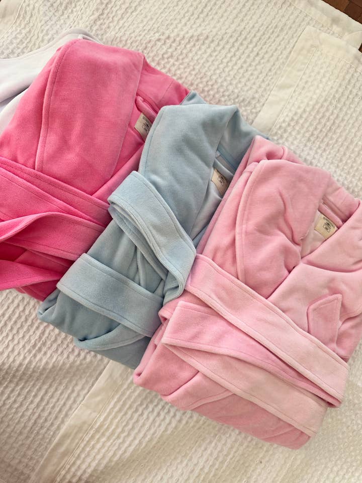 Sunkissed Coconut - Wholesale Robe - Women's - Light Pink Dream Hotel Robe4