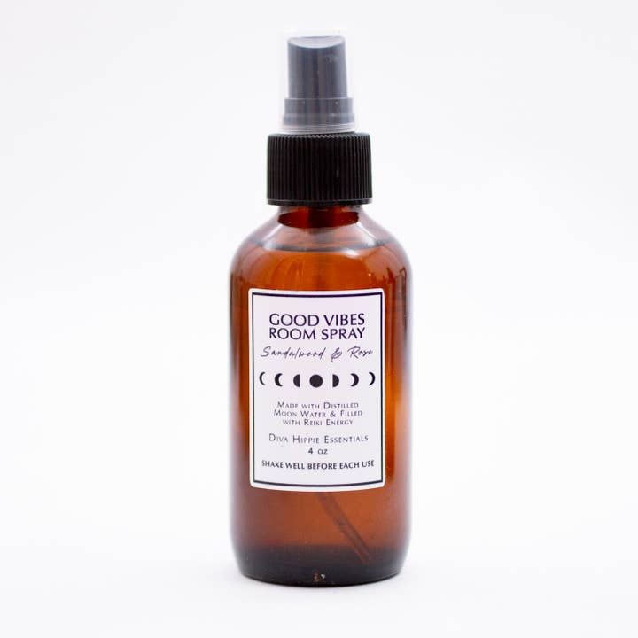 Good Vibes Spray (Body, Room, Life) for wholesale by Diva Hippie Essentials