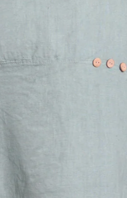 Jeld Wholesale – wholesale Dress – Women's – Linen Dress With Buttons And Pockets - 88675