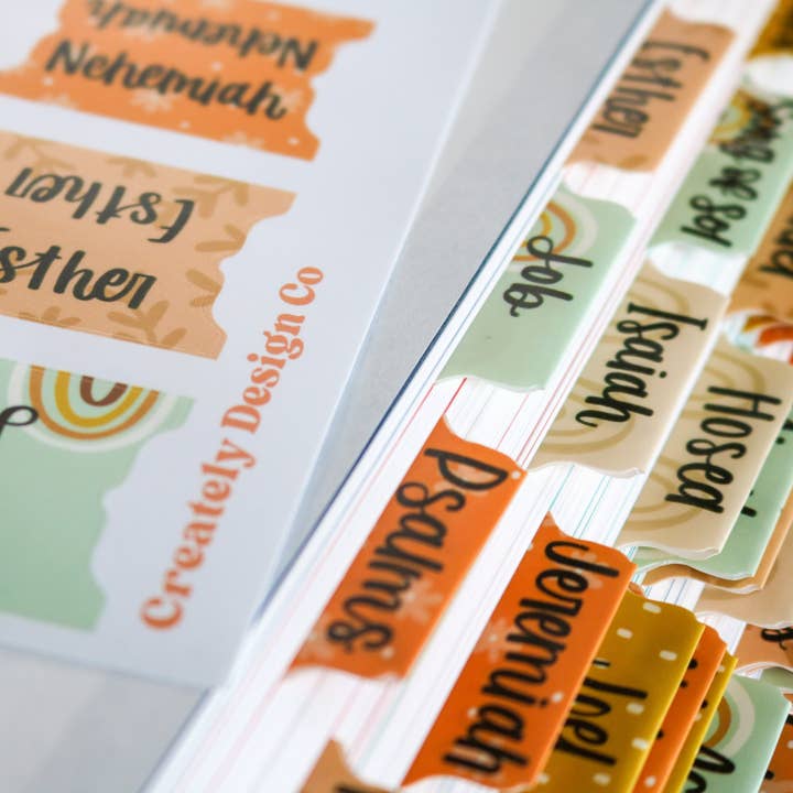 Creately Design Co. LLC - Wholesale Sticker - Boho Bible Tabs4