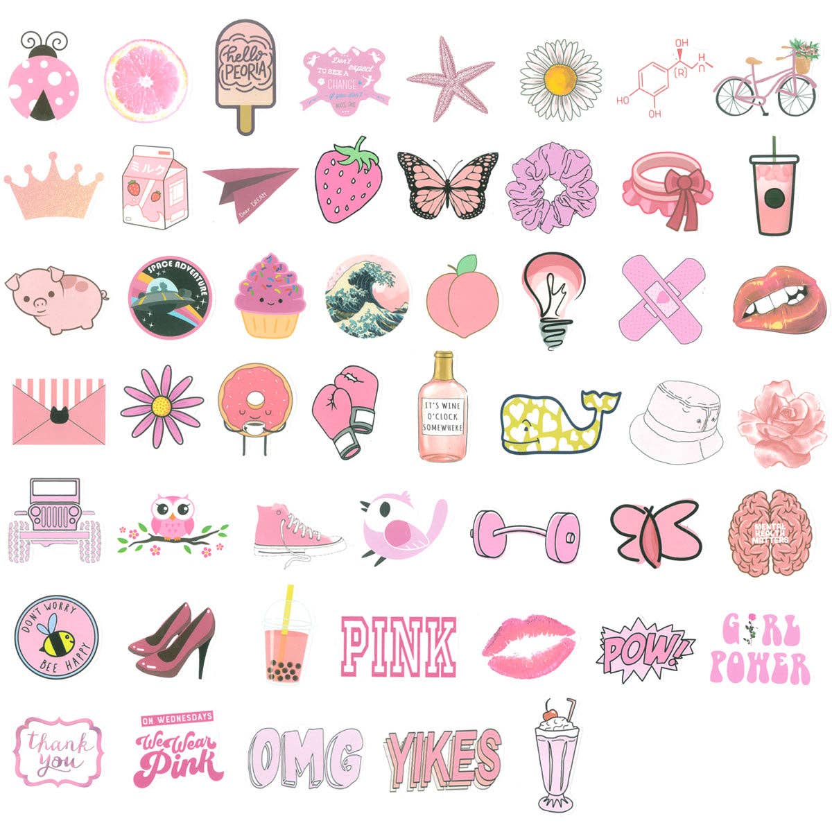 Wrapables.com - Wholesale Sticker - Wrapables Waterproof Vinyl Stickers for Water Bottles27