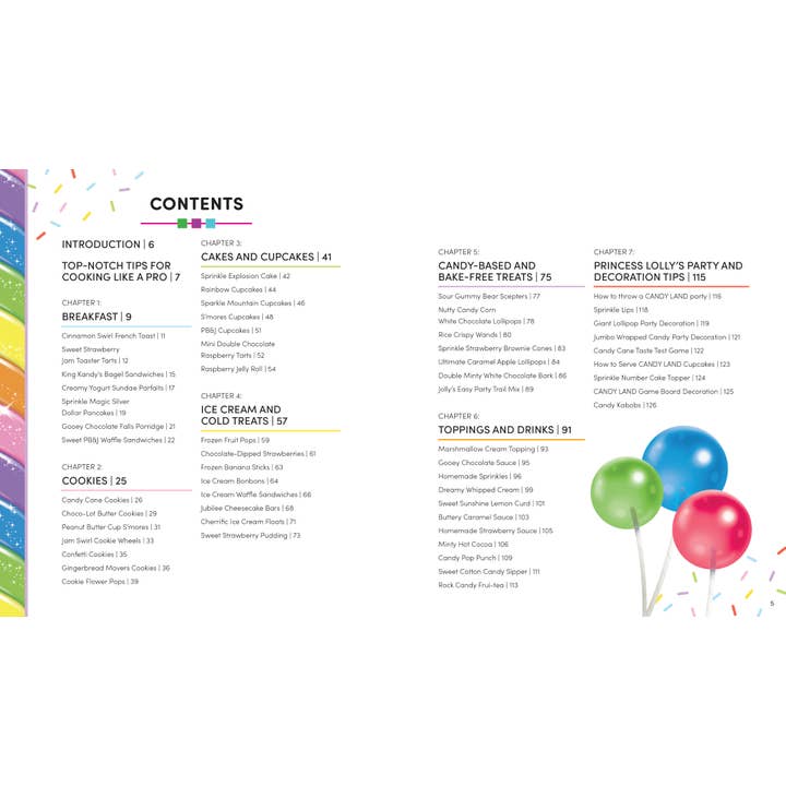 Insight Editions - Wholesale Cookbook - Candy Land: The Official Cookbook