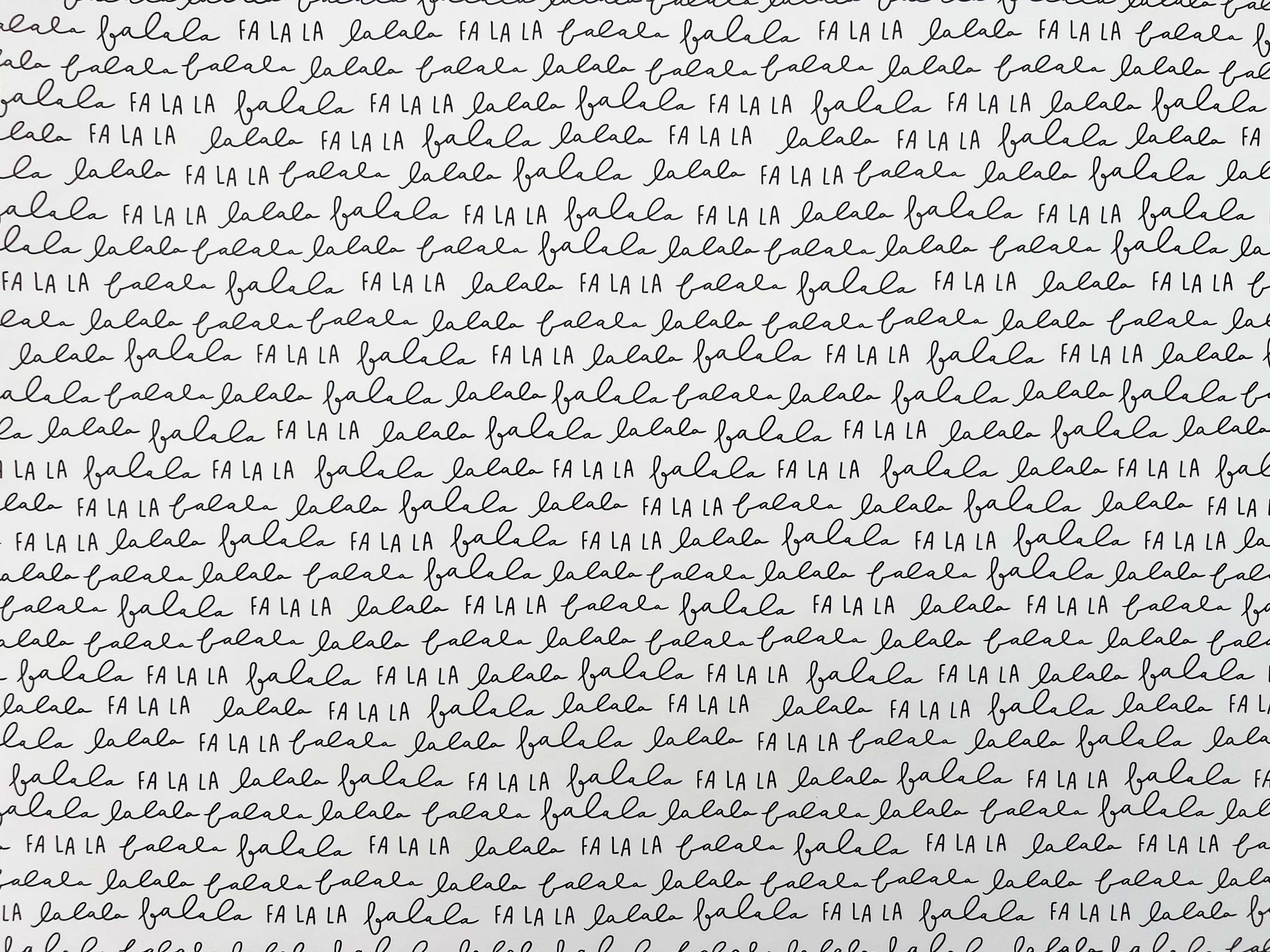 Trim & Twine - Wholesale Wrapping Paper Roll - Fa La La Wrapping Paper1