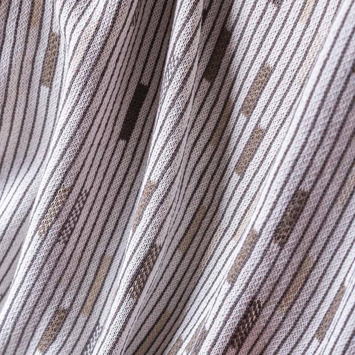 In2Green - Wholesale Throw Blanket - Cotton Sustainable Knit Striped | Geometric Throw Blanket - Matrix by Elodie Blanchard5