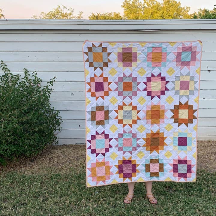 Nollie Bean - Wholesale Craft Sewing Kit - State Avenue Quilt Pattern (Printed)4