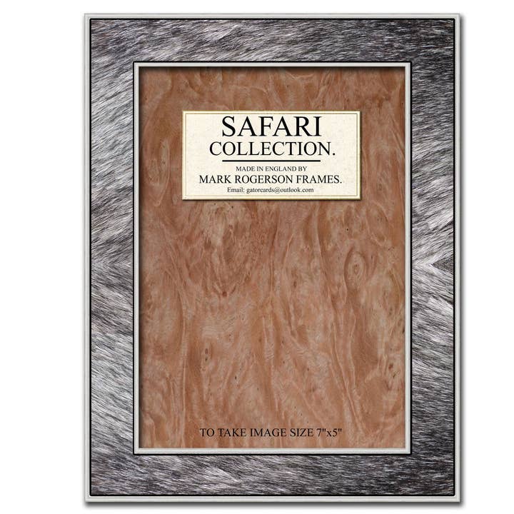 2275 Safari Collection 7"x5" Photo Frame. for wholesale by Gator cards