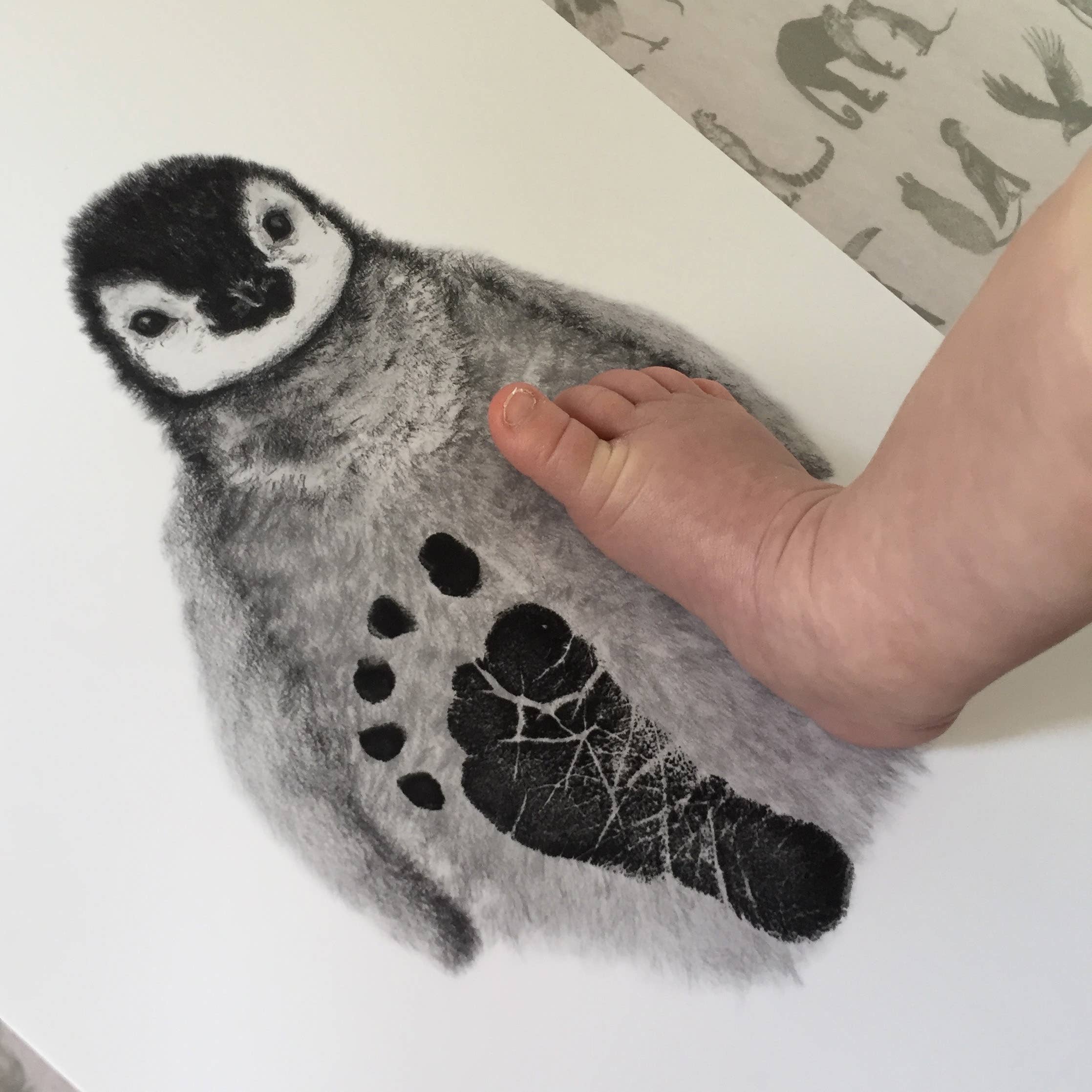 Penguin deals baby footprint