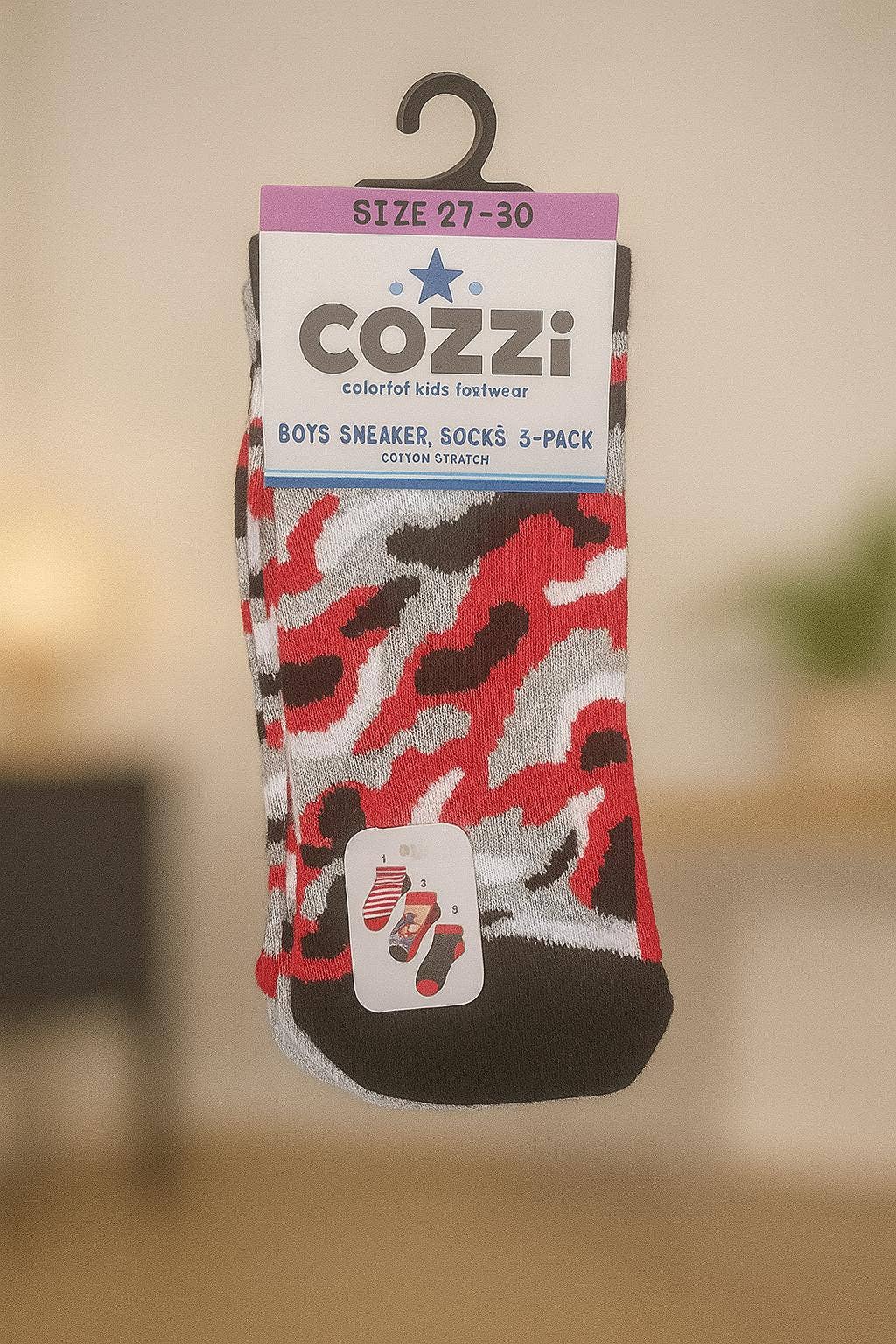 NHP International - Wholesale Socks - Kids - Mix of various 3-packs Cozzi children's socks6