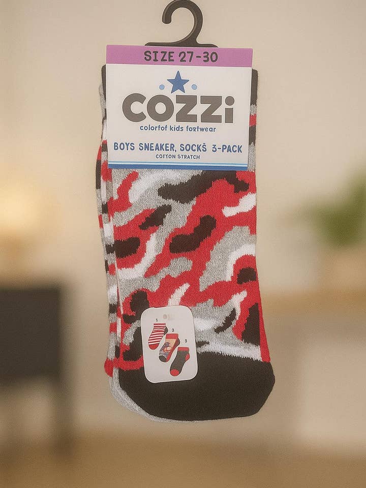 NHP International - Wholesale Socks - Kids - Mix of various 3-packs Cozzi children's socks6