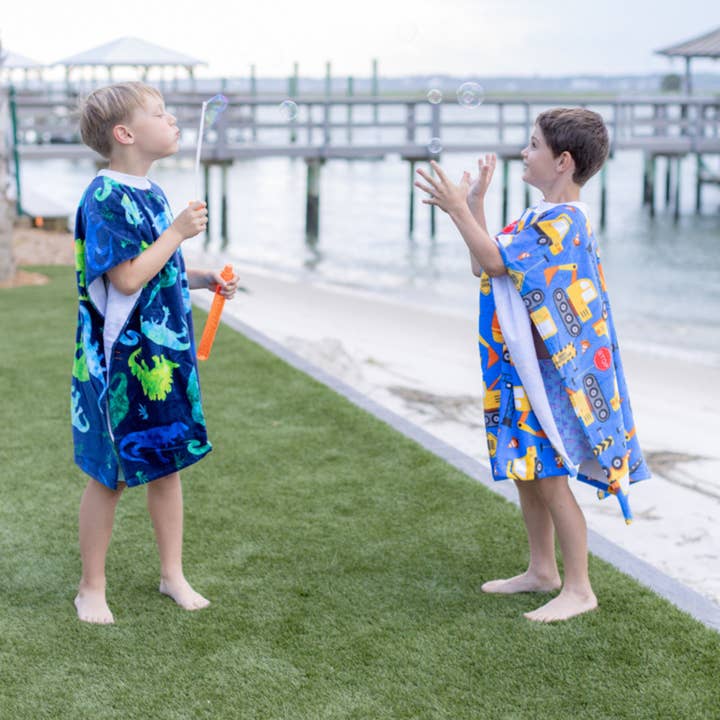 Tee Tops, LLC - Wholesale Poncho Towel - Kids & Baby - Wearable Beach Towel, Towel Poncho, Kids Towel