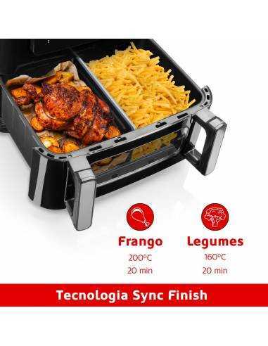 Haeger - Vendita all'ingrosso Elettrodomestici da cucina - Friggitrice Digitale ad Aria HAEGER Super Cook 10L - 10 L, 10 Programmi, 2 Vasche, 2600 W7