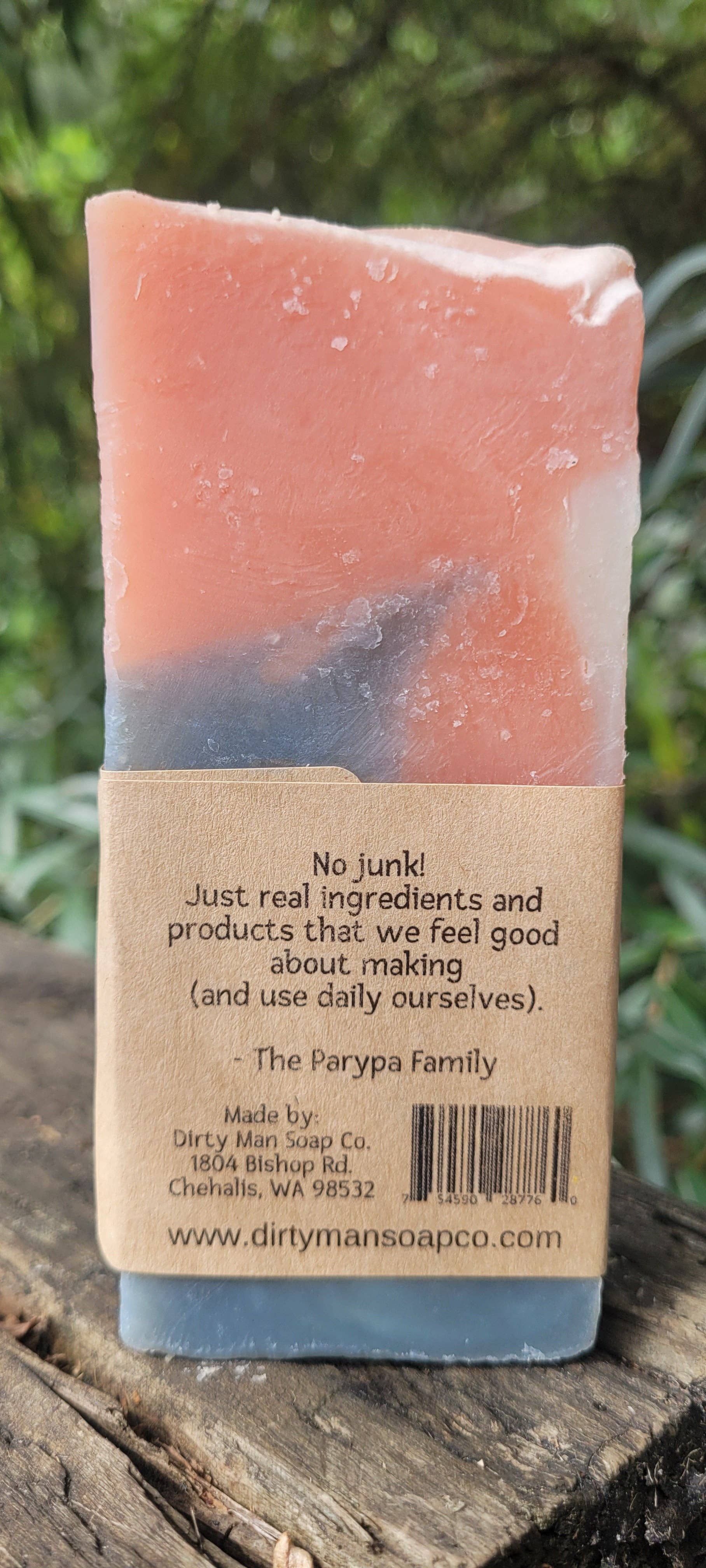 Dirty Man Soap Company - Wholesale Bar Soap - Raspberry Vanilla Bar Soap2