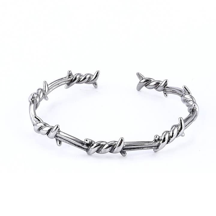 Steel Wire Knot Shaped Bangle Adjustable Bracelet - GT for wholesale on Faire