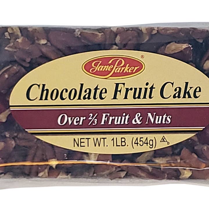 Jane Parker Fruit Cakes - Wholesale Cake - Jane Parker Chocolate Fruit Cake One Pound Loaf