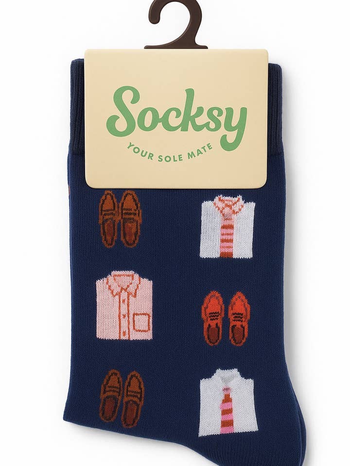 Corporate Shirt Organic Socks for wholesale by Socksy