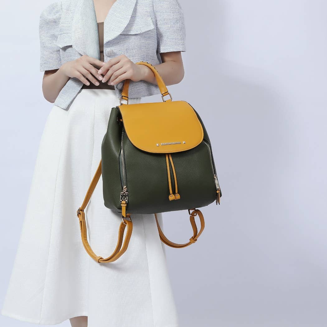 MKF Collection - Wholesale Backpack - Women's - MKF Kimberly Women Travel Backpack Vegan Leather16