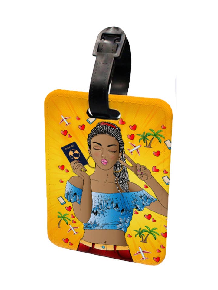 Vacay Slay Luggage Tag for wholesale by Sable Inspired Books