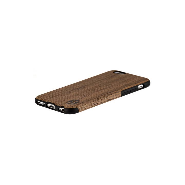 SEBASTIANSTURM – wholesale Telefonfodral - Unisex – Maxi fall - tillverkad av äkta trä svart valnöt (för Apple, Samsung, Huawei)