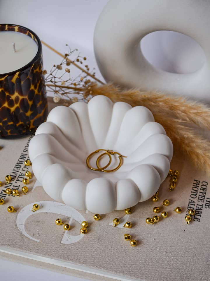 Tabuleiro de Jóias Luna Flower por atacado de Hiroyi Decor