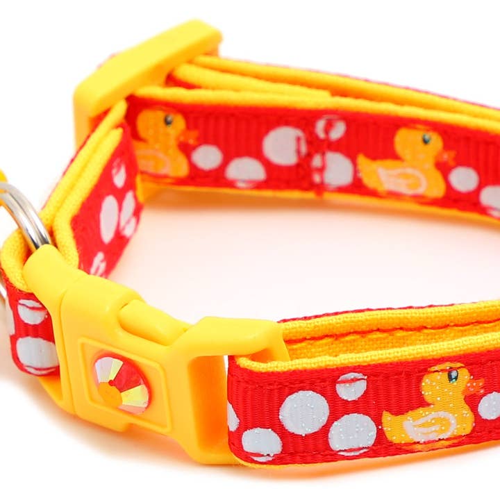 From Pugs to Persians Pet Accessories, LLC - Wholesale Pet collar – Cat - Rubber Duckies Breakaway Cat Collar52