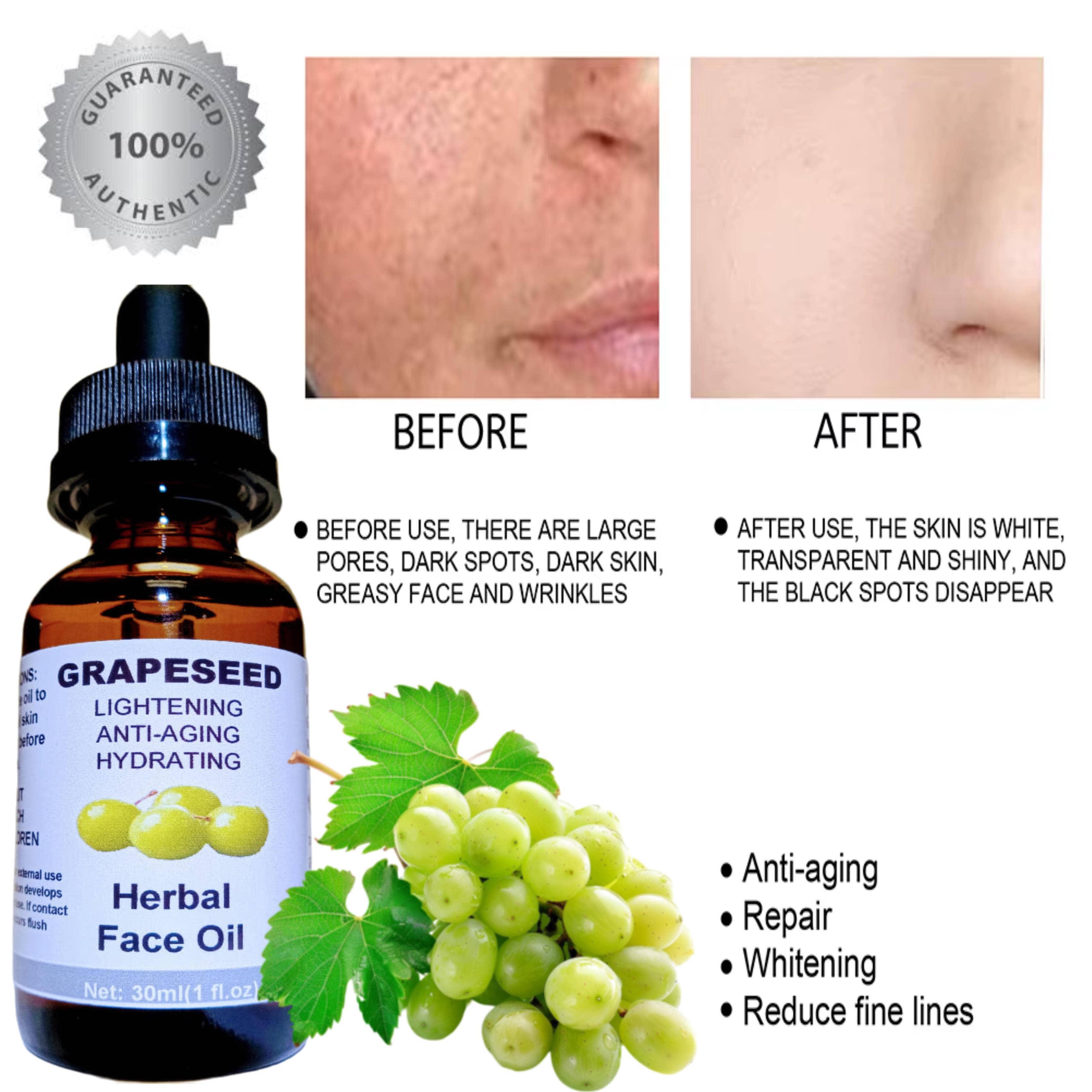 AlkaVita - Wholesale Anti-Aging Moisturizer - Grapeseed Pure Herbal Face Oil Skin Lightening Anti-aging 3