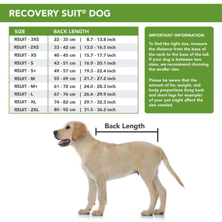 Suitical - Wholesale Pet Bodysuit - Cat/Dog - Recovery Suit - Dog