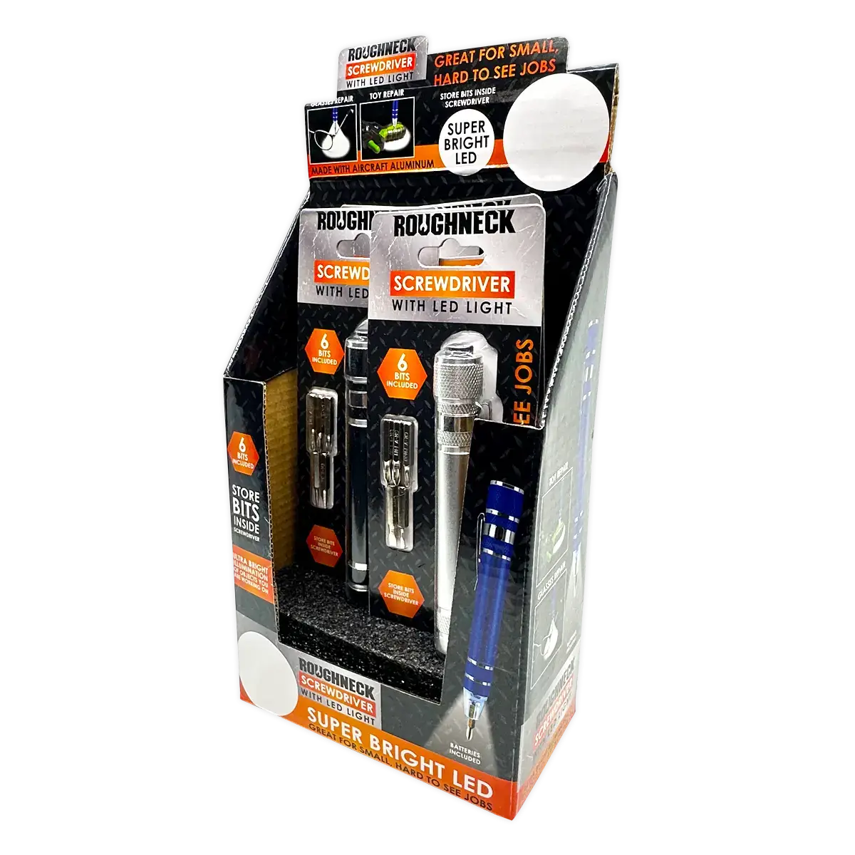 Novelty Brands - Wholesale Retailer Display - Home & Living - Roughneck Impulse Tools Assortment 66PC Floor Display5