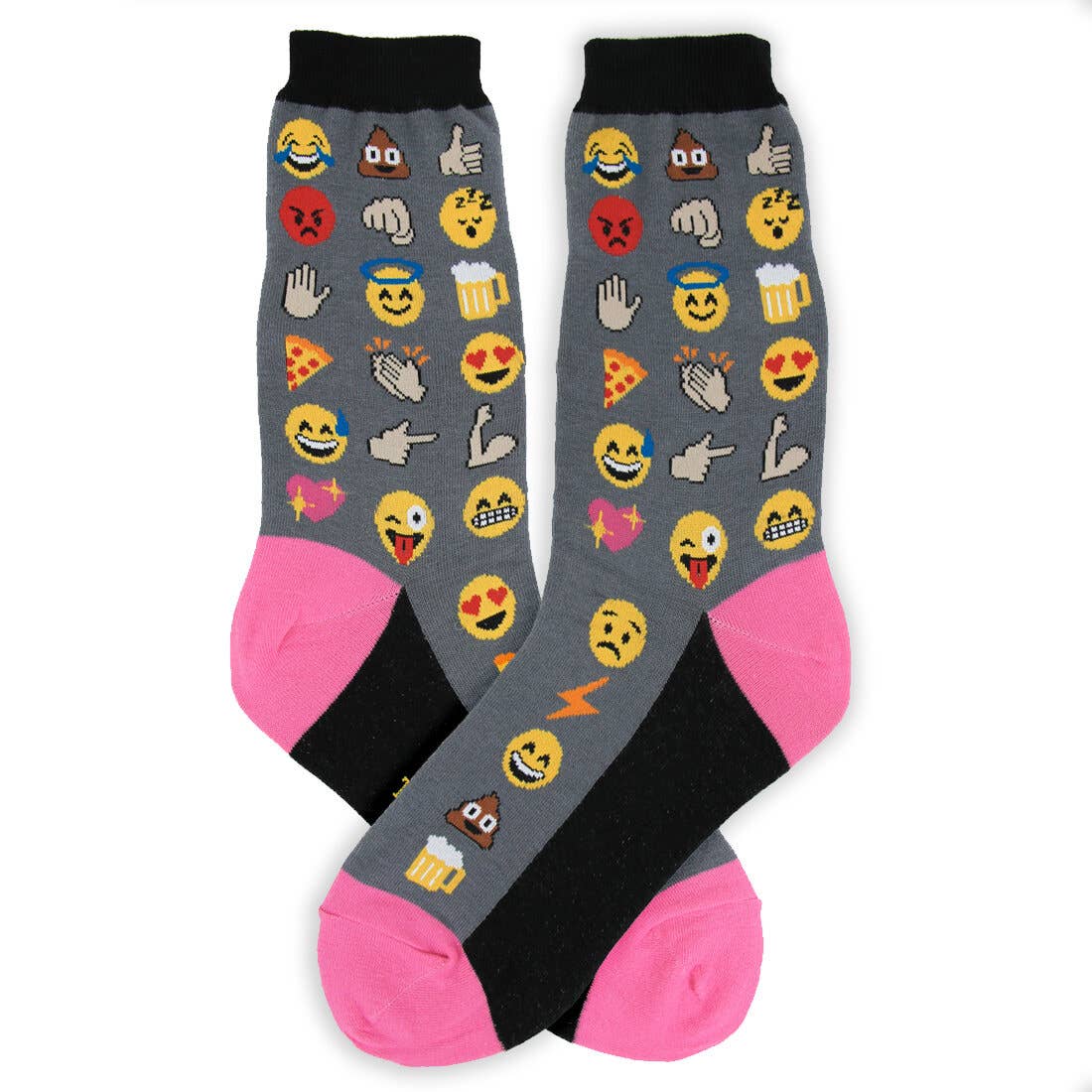 Foot Traffic Socks - Wholesale Socks - Women's - Emoji Women's Socks0