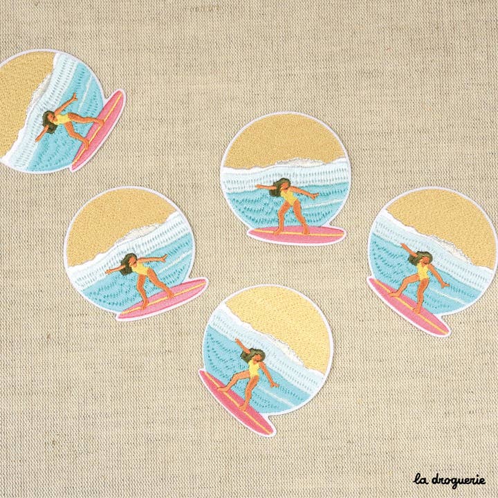 LA DROGUERIE - Wholesale Patch - Sport surf badge2