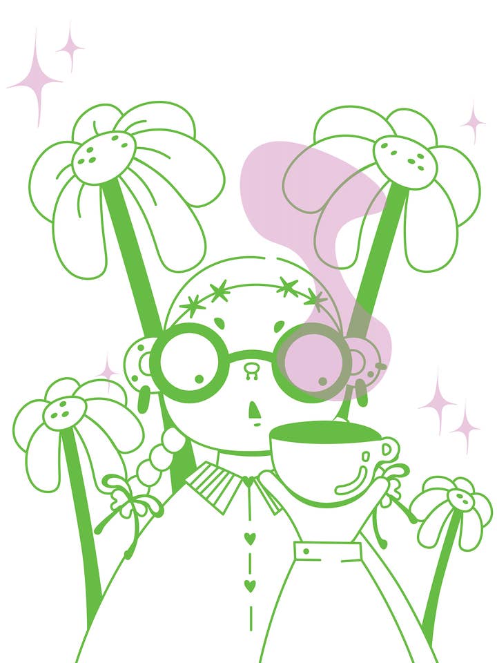 Bug Girl Prints for wholesale by Strwbry Wrld