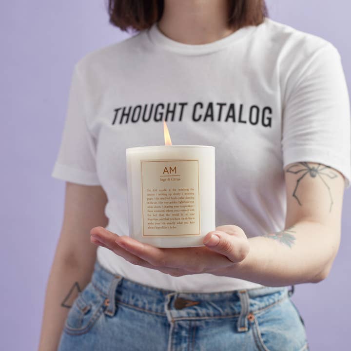 Thought Catalog - Wholesale Jar/Filled Candle - PM Candle