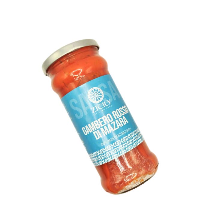 Zicily - Sicilian Food - Wholesale Salsa - Mazara Red Shrimp Sauce1